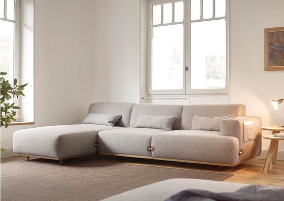 Chine Le sac d'édredon à l'intérieur du sofa de coin de tissu, adaptent le sofa aux besoins du client de canapé de tissu de Duffle de Bosc fournisseur