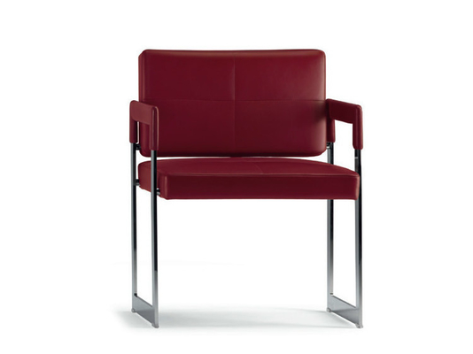 Chine La chaise de Madame Leather Modern Classic Office de Pelle avec croisent plus de la structure en X fournisseur