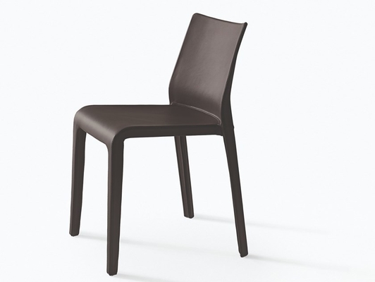 Chine Lisbona a bronzé la chaise en cuir de selle avec la main cousue couvrant 47 x 52,5 x 81 cm fournisseur