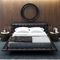 Type tapissé moderne acier inoxydable d'hôtel de sofa en métal de lit de Poliform Onda fournisseur