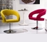 Base classique moderne colorée d'alliage d'aluminium d'acier inoxydable de chaise de bureau de salon fournisseur