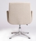 Chaise réglable de bureau exécutif d'article de sécurité, chaise pivotante blanche de tissu fournisseur