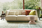 GV multi de meubles de maison de Mordern de couleurs de Moroso tapissé par tissu Redondo fournisseur