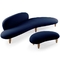 Reproduction classique moderne Freeform Ottoman en cuir sectionnel de sofa de Noguchi fournisseur