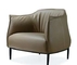 Chaise en cuir simple de salon sectionnel classique moderne de sofa de conception d'hôtel fournisseur
