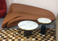 Sofa de lune de Zaha Hadid de sofa de système de lune dans le sofa en cuir artificiel ou d'anline de Beb Italie de conception de lune fournisseur