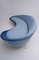 Grand sofa tapissé moderne sculptural pour les meubles à la maison/décoration à la maison fournisseur