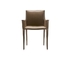 Latina L cadre en acier H 81 – 62 – 43 W 76 D 66 de chaise de bras de fibre de verre de salon fournisseur