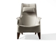 Fauteuil en cuir bronzage démontable de MOBIUS, fauteuil de luxe de cuir blanc fournisseur